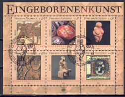 UNO Wien 2004 - Eingeborenenkunst (II), Block 18, Gestempelt / Used - Oblitérés