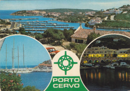 Cartolina Porto Cervo ( Olbia ) - Vedutine - Olbia