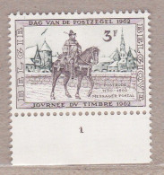 1962 Nr 1212** Plaatnummer:1,dag Van De Postzegel. - 1961-1970