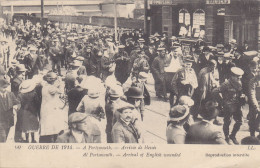 Militaria WW1 : Bléssés Anglais Rapatriés à PORTSMOUTH En Septembre 1914 - Angleterre. - Guerre 1914-18