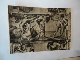 VATICAN  POSTCARDS  ART MICHELANGELO - Vatican