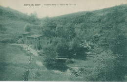 CPA Rive De Gier Scierie Dans La Vallée De Couron - Rive De Gier