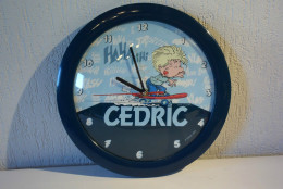 C50 Horloge Bande Dessinée Cédric Dupuis 2004 - Orologi Da Muro