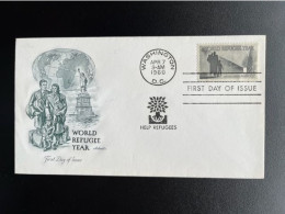 UNITED STATES USA 1960 FDC INT. REFUGEE YEAR 07-04-1960 VERENIGDE STATEN AMERICA - 1951-1960