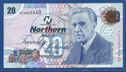 NORTHERN IRELAND - P.207a – 20 POUNDS 19.01.2005 UNC, S/n HE2853540 Northern Bank - 20 Pounds