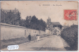 SEZANNE- RUE MOYENNE - Sezanne