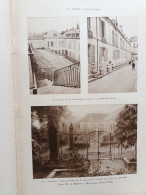 C1 Des Gachons MONSIEUR DE BUFFON SUR SES TERRASSES Illustration MONTBARD 1927 PORT INCLUS France - Bourgogne