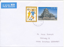Japan Cover Sent Air Mail To Germany 21-10-2007 Topic Stamps - Lettres & Documents