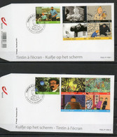 Année 2011 : FDC 4165-4174 - Tintin à L'écran - 2011-2014