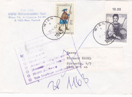 RETURN ENVELOPE COVERS 1994  AUSTRIA - Brieven En Documenten