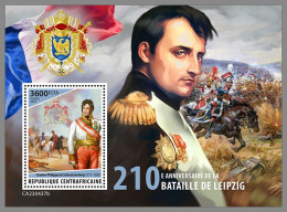 CENTRAL AFRICAN 2023 MNH Battle Of Leipzig Völkerschlacht Napoleon S/S – OFFICIAL ISSUE – DHQ2407 - Franse Revolutie