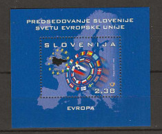 2008 MNH Slovenia Block - 2008