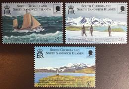 South Georgia 2000 Shackleton Expedition Ships MNH - Géorgie Du Sud