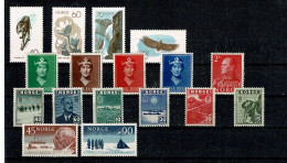 1939/1961 Norway/Norge  Series** - Unused Stamps