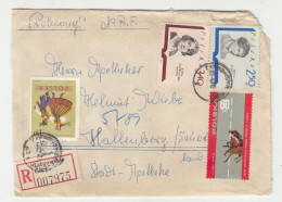 Poland Letter Cover Posted Registered 1970 Tarnowskie Gory To Winterberg B200720* - Lettres & Documents