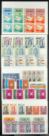 EUROPA 1950's - 1990's Chiefly Never Hinged Mint Sets On Stock Cards Incl. Luxembourg 1956 & 1957 Sets (hinged), Portuga - Other & Unclassified
