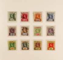 1869-1922 USED COLLECTION In Hingeless Mounts On Pages, Includes 1869-72 6d (x2), 1874 4d (x2) & 6d (x2), 1880-81 Wmk Up - Gambia (...-1964)