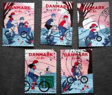 Denmark 2023  Cycling  Minr.    (lot K 122) - Used Stamps