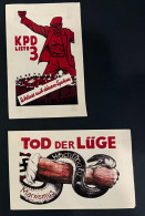 Color 50 BILLION WW2 Germany Nazi Propaganda FORGERY Overprint On Genuine 1923 Banknote EF+ - Andere & Zonder Classificatie