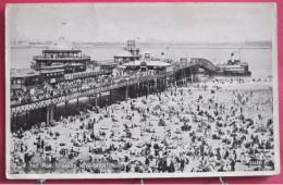 Angleterre - New Brighton - The Pier & Sands - 1939 - Other & Unclassified