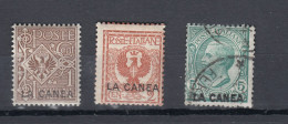 Italy 1906 Office In Crete - 3 Values - Autres & Non Classés