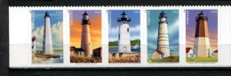 1738943653 2013  (XX) SCOTT 4795A POSTFRIS MINT NEVER HINGED - LIGHTHOUSES 4795 FIRST STAMP OF STRIP - Ungebraucht