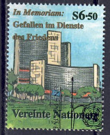 UNO Wien 1999 - Dag-Hammarskjöld-Medaille, Nr. 298, Gestempelt / Used - Gebraucht