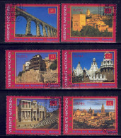 UNO Wien 2000 - UNESCO-Welterbe, Nr. 319 - 324, Gestempelt / Used - Gebraucht