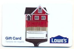 Lowe's, U.S.A., Carte Cadeau Pour Collection, Sans Valeur, # Lowes-28 - Gift And Loyalty Cards