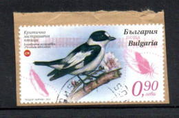 BULGARIE - BULGARIA - OISEAUX - BIRDS - Used - Oblitéré - Unstucked - Sur Fragment - 0.90 - 2023 - - Oblitérés
