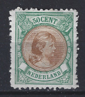 Nederland Netherlands Pays Bas Niederlande Holanda 45 MLH/ongebruikt ;  Wilhelmina 1893 - Unused Stamps