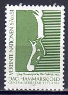 UNO Wien 2001 - Dag Hammarskjöld, Nr. 341, Postfrisch ** / MNH - Neufs