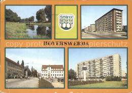 72332148 Hoyerswerda Elsterbruecke Wilhelm Pieck Strasse Wohnblock Rathaus Zentr - Hoyerswerda