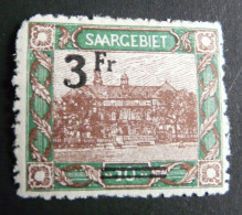 SARRE - N° 81 A - Neuf * Avec Charnière -  TTB  - Variété - Otros & Sin Clasificación