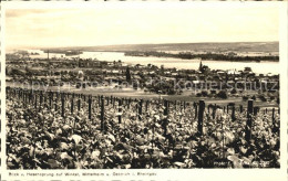 72432267 Oestrich-Winkel Blick Vom Hasensprung Auf Winkel Mittelheim Oestrich-Wi - Oestrich-Winkel