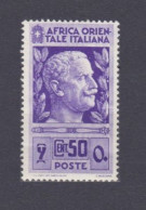 1938 Italian Eastern Africa 10 King Victor Emmanuel III - Italian Eastern Africa