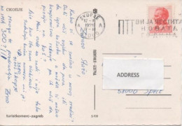 Yugoslavia, Macedonia, PTT Wish You A Happy New Year - Covers & Documents