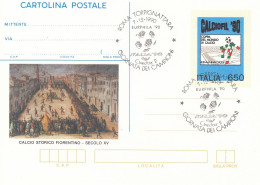 ITALY Postal Stationery 3,football - Sonstige & Ohne Zuordnung