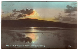 KIRKWALL  BAY - The Sun Sinks To Rest - Wells Series For Leonards - Orkney