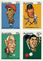 723438 HINGED AUSTRALIA 1981 PERSONALIDADES DEPORTIVAS AUSTRALIANAS - Nuovi