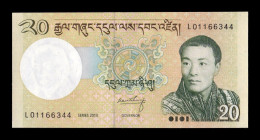 Bhután 20 Ngultrum 2013 Pick 30b Sc Unc - Bhutan