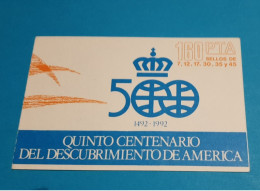 ESPAGNE 1992 / QUINTO CENTENARIO DEL DESCUBRIMIENTO DE AMERICA / CARNET PLIE 6 TP / NEUF FDC - Postzegelboekjes