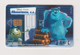 SPAIN - Disney Pixar Chip Phonecard - Commemorative Advertisment