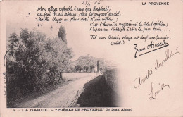Jean Aicard - La Garde - Poemes De Provence   - CPA °Jp - La Garde