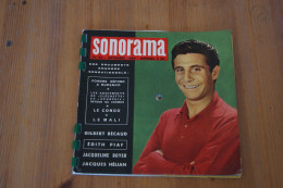 SONORAMA N° 22 SEPT 1960 G BECAUD EDITH PIAF JACQUELINE BOYER JACQUES HELIAN ET + - Special Formats