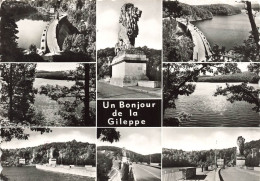 BELGIQUE - Un Bonjour De La Gileppe - Le Barrage Et Le Lac - Lion - Multi Vues - Carte Postale - Gileppe (Barrage)
