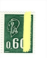 Bequet 0fr60 Vert YT 1815d Taille Douce Gomme Brillante Et Large Bande Phospho. Superbe, Voir Le Scan. Cote YT : 12 €. - Unused Stamps