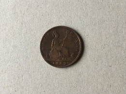 Grande-Bretagne 1/2 Penny 1862 - C. 1/2 Penny