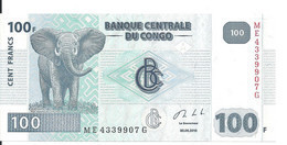 CONGO 100 FRANCS 2013 UNC P 98 B - Non Classificati