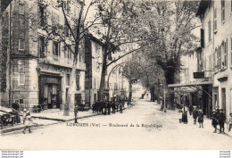 72Bv   83 Lorgues Boulevard De La République - Lorgues